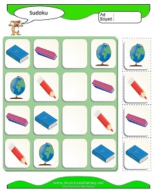 Sudoku Çocuk Bulmacaları
